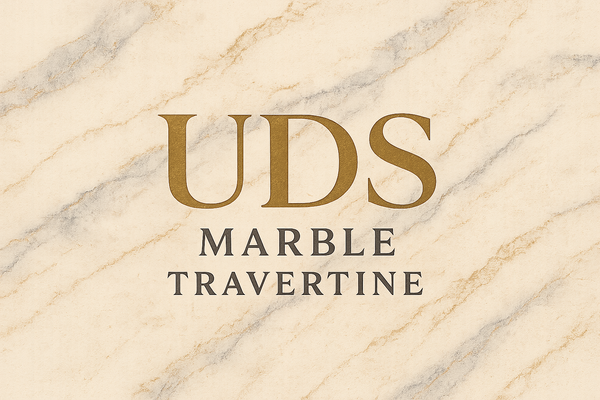 UDS MARBLE TRAVERTINE yazılı logo yapmak istiyorum
